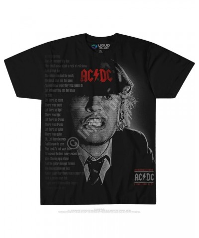 AC/DC Big Face Angus Black T-Shirt $15.75 Shirts