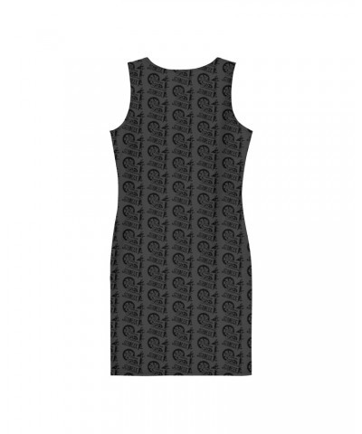 Steam Powered Giraffe Dark Grey SPG Logo Fitted Dress $15.75 Dresses