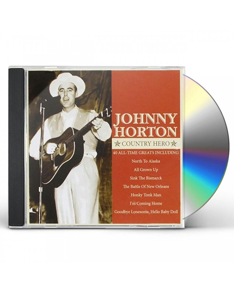 Johnny Horton COUNTRY HERO CD $2.01 CD