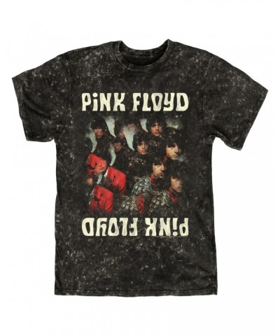 Pink Floyd T-shirt | The Piper Mirror Image Distressed Mineral Wash Shirt $9.28 Shirts