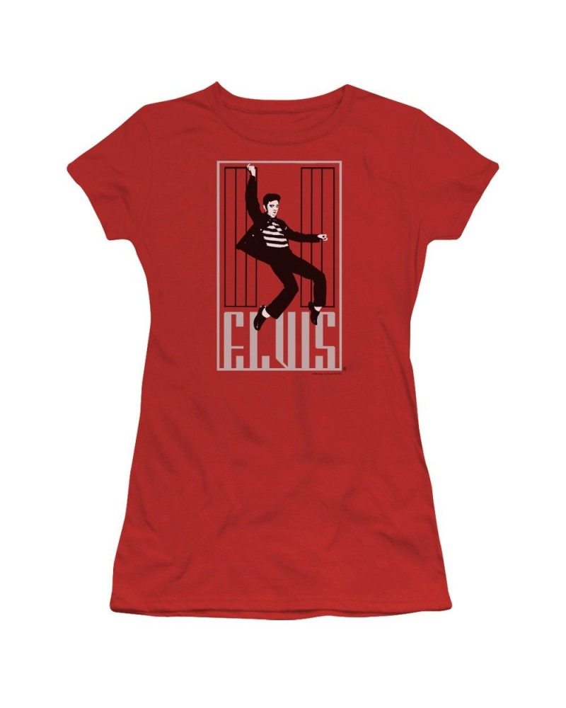 Elvis Presley Juniors Shirt | ONE JAILHOUSE Juniors T Shirt $6.30 Shirts