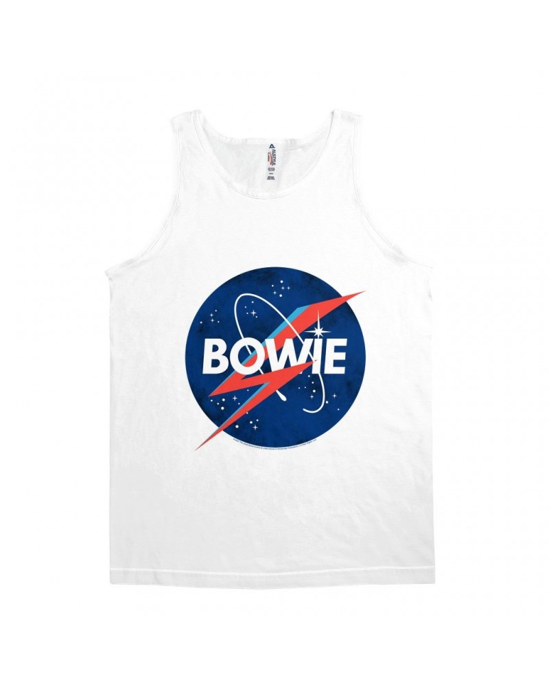 David Bowie Unisex Tank Top | Bowie NASA Inspiration Shirt $9.98 Shirts