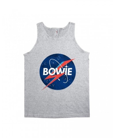 David Bowie Unisex Tank Top | Bowie NASA Inspiration Shirt $9.98 Shirts