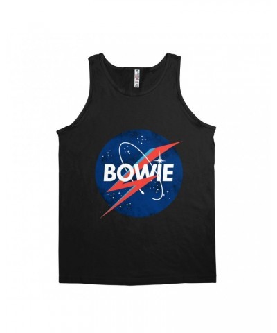 David Bowie Unisex Tank Top | Bowie NASA Inspiration Shirt $9.98 Shirts