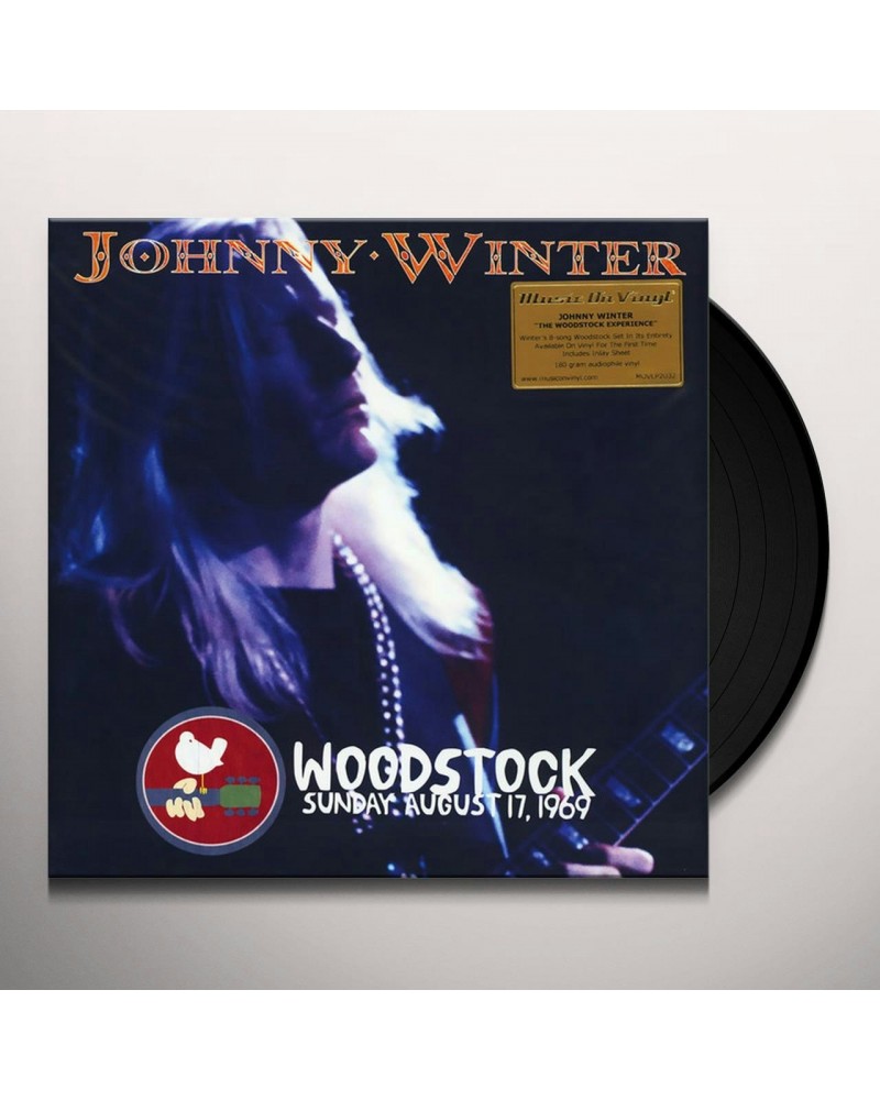 Johnny Winter WOODSTOCK EXPERIENCE (180G) Vinyl Record $14.35 Vinyl