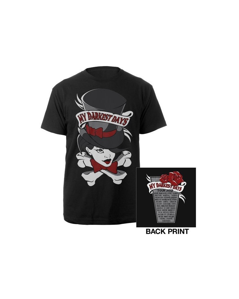 My Darkest Days Top Hat Tour Tee $5.99 Shirts