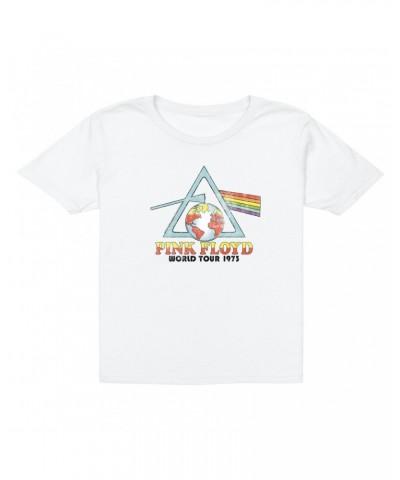 Pink Floyd Kids T-Shirt | Vintage Reissue World Tour 1973 Kids T-Shirt $10.48 Kids