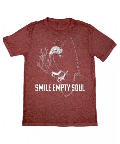 Smile Empty Soul "Vulture" Heather Red T-Shirt $11.90 Shirts