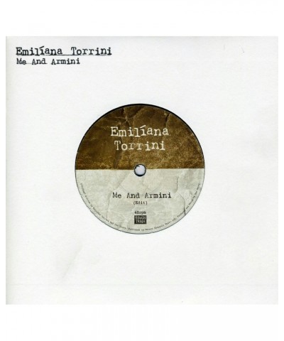 Emilíana Torrini Me And Armini Vinyl Record $4.91 Vinyl
