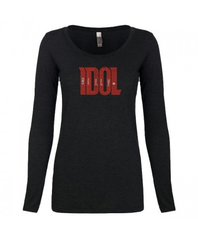 Billy Idol Long Sleeve Bling Scoop $22.98 Shirts