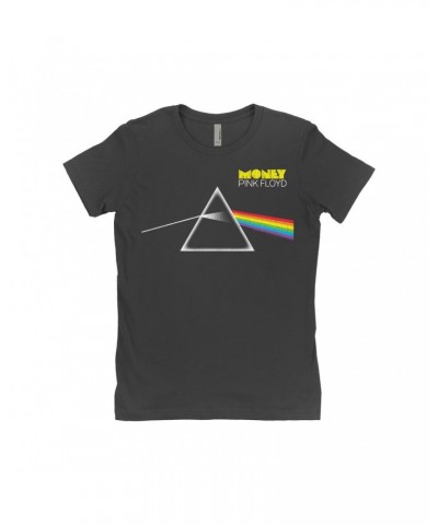 Pink Floyd Ladies' Boyfriend T-Shirt | Money Album Distressed Shirt $11.48 Shirts