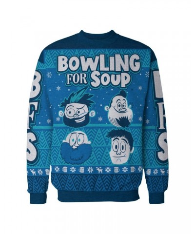 Bowling For Soup Winter Sweater $30.00 Sweatshirts