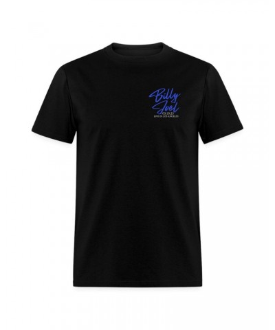 Billy Joel "3-10-23 Los Angeles Set List" Black T-Shirt - Online Exclusive $17.00 Shirts