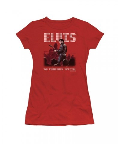 Elvis Presley Juniors Shirt | RETURN OF THE KING Juniors T Shirt $7.56 Shirts