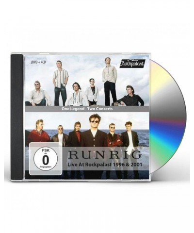 Runrig ONE LEGEND - TWO CONCERTS (LIVE AT ROCKPALAST 1996 & 2001) (CD/DVD BOX SET) $10.07 CD