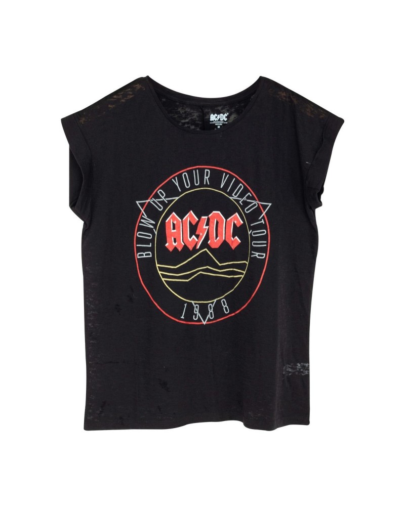 AC/DC Blow Up Your Video Tour Women's T-shirt $4.13 Shirts