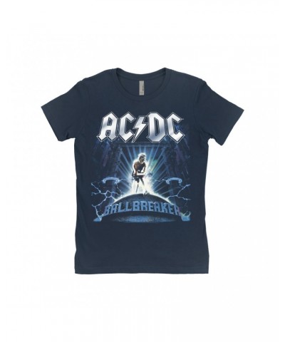 AC/DC Ladies' Boyfriend T-Shirt | BallBreaker Album Design Shirt $9.48 Shirts