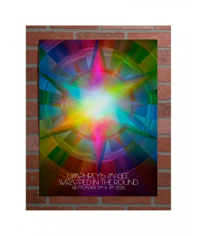 Umphrey's McGee Wrapped in the Round Foil Poster by Baker Prints $18.00 Decor