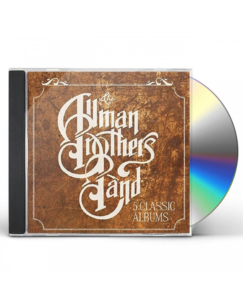 Allman Brothers Band 5 CLASSIC ALBUMS CD $10.07 CD