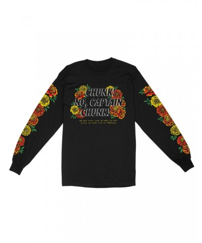 Chunk! No Captain Chunk! "Flowers" Long Sleeve T-Shirt $10.80 Shirts