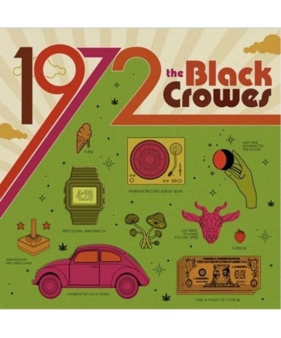 The Black Crowes 1972 Vinyl Record $7.20 Vinyl