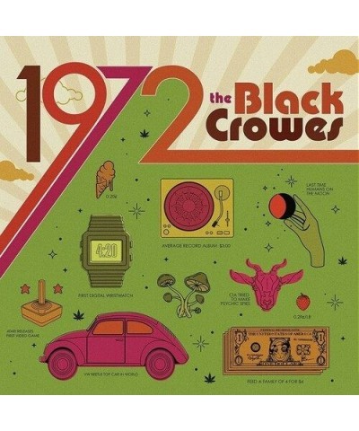 The Black Crowes 1972 Vinyl Record $7.20 Vinyl