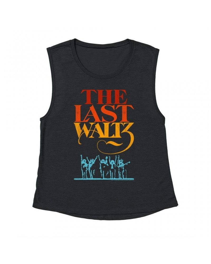 The Band Ladies' Muscle Tank Top | The Last Waltz Movie Logo Shirt $14.17 Shirts