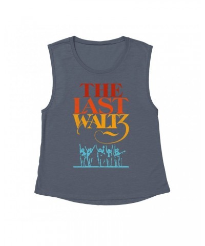 The Band Ladies' Muscle Tank Top | The Last Waltz Movie Logo Shirt $14.17 Shirts