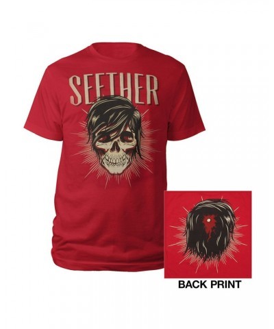 Seether Ronlewhorn Skull Red T-Shirt $2.50 Shirts