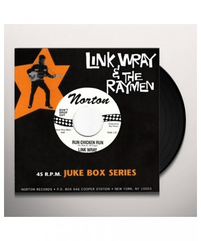 Link Wray RUN CHICKEN RUN Vinyl Record $3.49 Vinyl