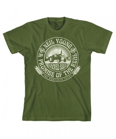 Neil Young Tractor Seal ORGANIC Unisex T-Shirt $14.40 Shirts