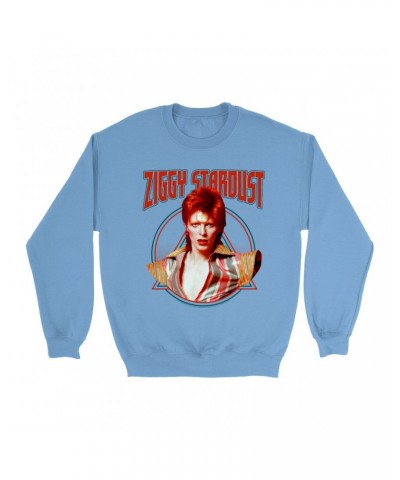 David Bowie Bright Colored Sweatshirt | Featuring Ziggy Stardust Sweatshirt $17.48 Sweatshirts