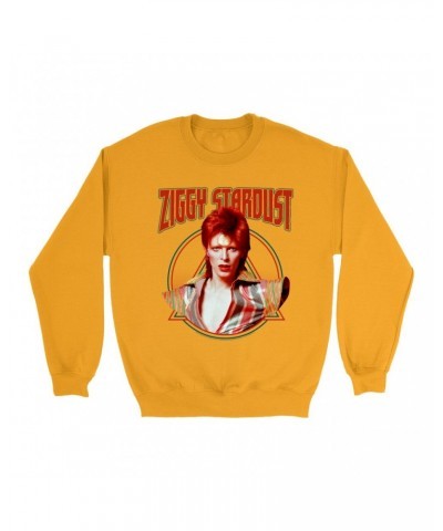 David Bowie Bright Colored Sweatshirt | Featuring Ziggy Stardust Sweatshirt $17.48 Sweatshirts