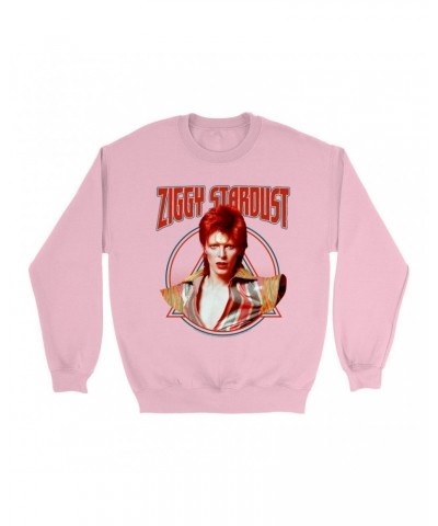 David Bowie Bright Colored Sweatshirt | Featuring Ziggy Stardust Sweatshirt $17.48 Sweatshirts