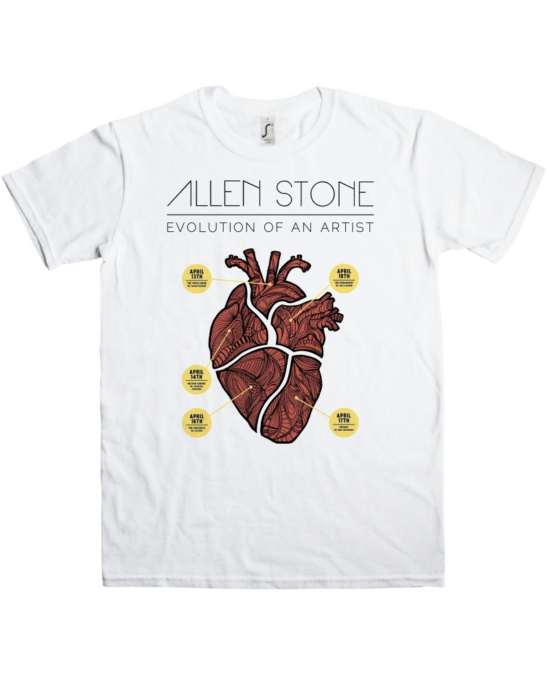 Allen Stone Evolution of an Artist T-Shirt $4.10 Shirts