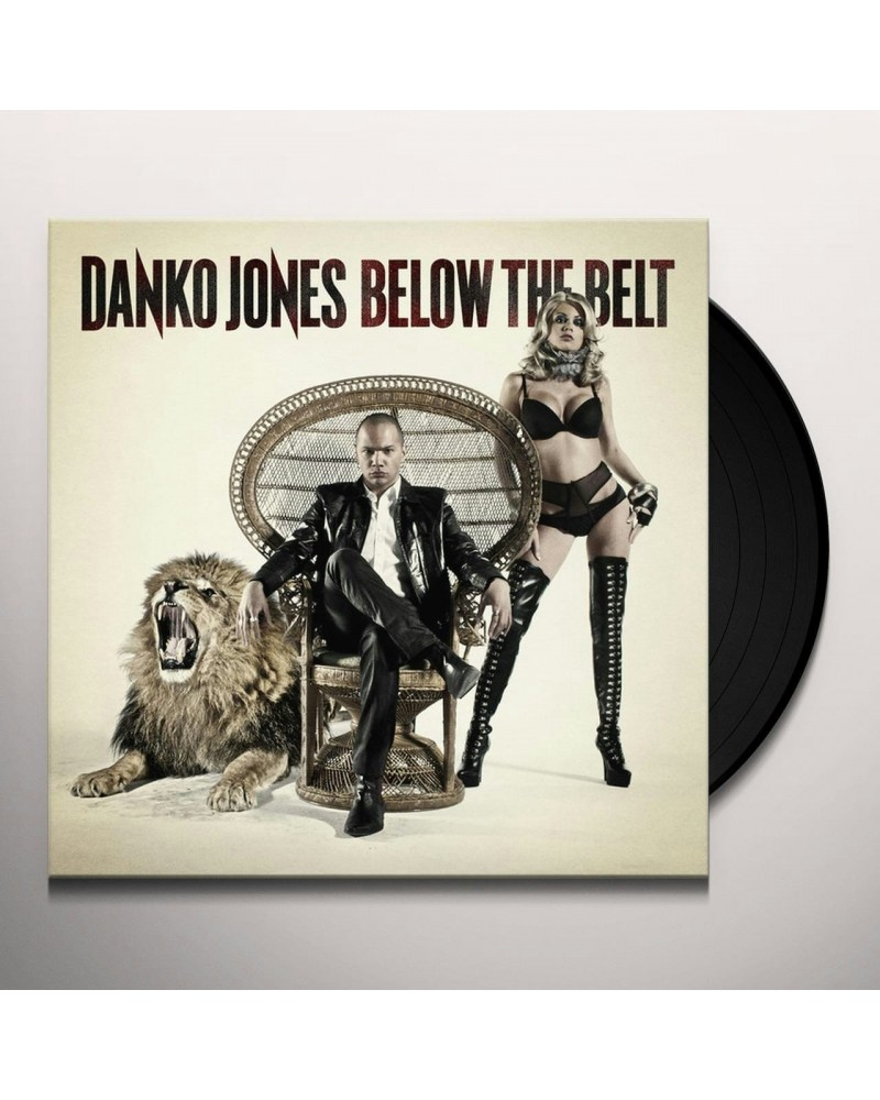 Danko Jones BELOW THE BELT Vinyl Record $11.40 Vinyl