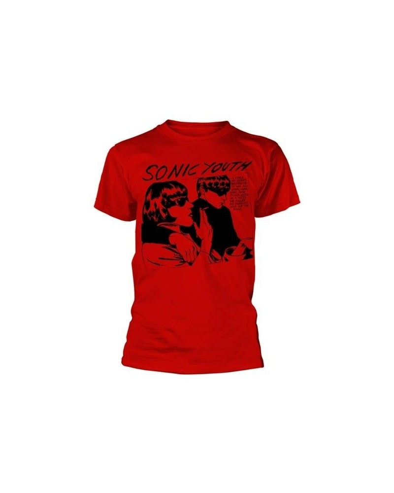 Sonic Youth T-Shirt - Goo Album Cover (Red) $14.34 Kids