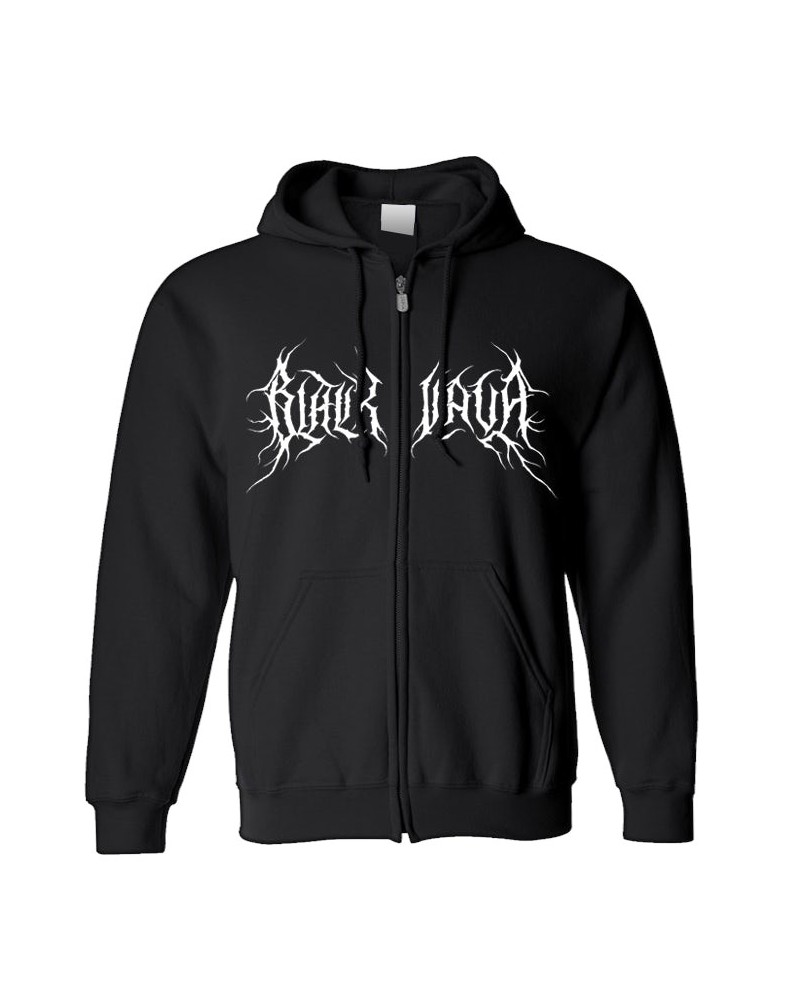 Black Lava Soul Sword' Zip-up Hoodie $22.48 Sweatshirts