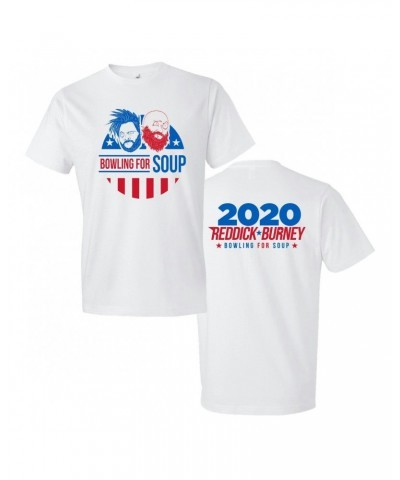 Bowling For Soup Reddick & Burney 2020 Tee (White) $4.10 Shirts