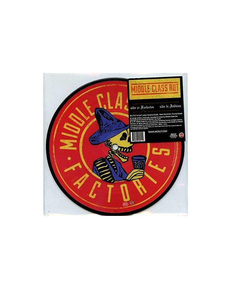 Middle Class Rut FACTORIES & INDIANS Vinyl Record $2.10 Vinyl