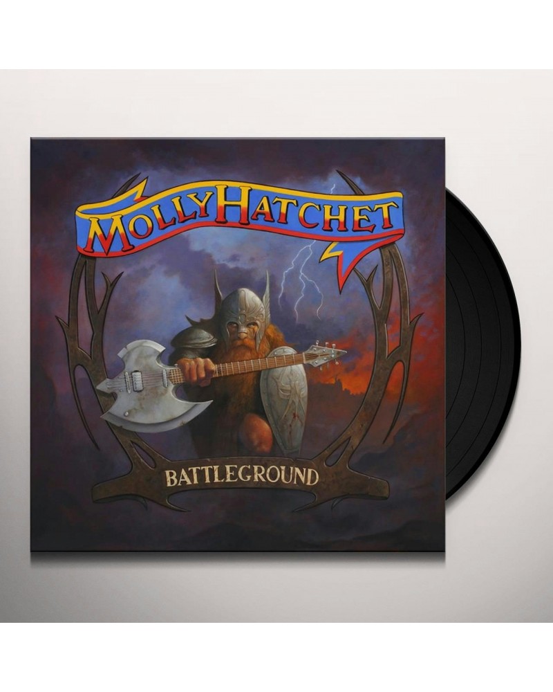 Molly Hatchet BATTLEGROUND Vinyl Record $10.75 Vinyl
