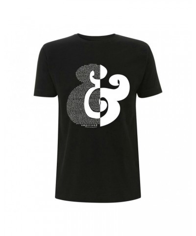 Amanda Palmer Ampersand Lyric T-Shirt - White Print - LADIES $9.25 Shirts