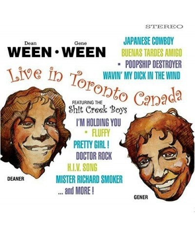 Ween LIVE IN TORONTO Vinyl Record $17.76 Vinyl
