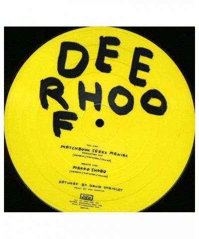 Deerhoof MATCHBOOK SEEKS MANIAC Vinyl Record $3.75 Vinyl