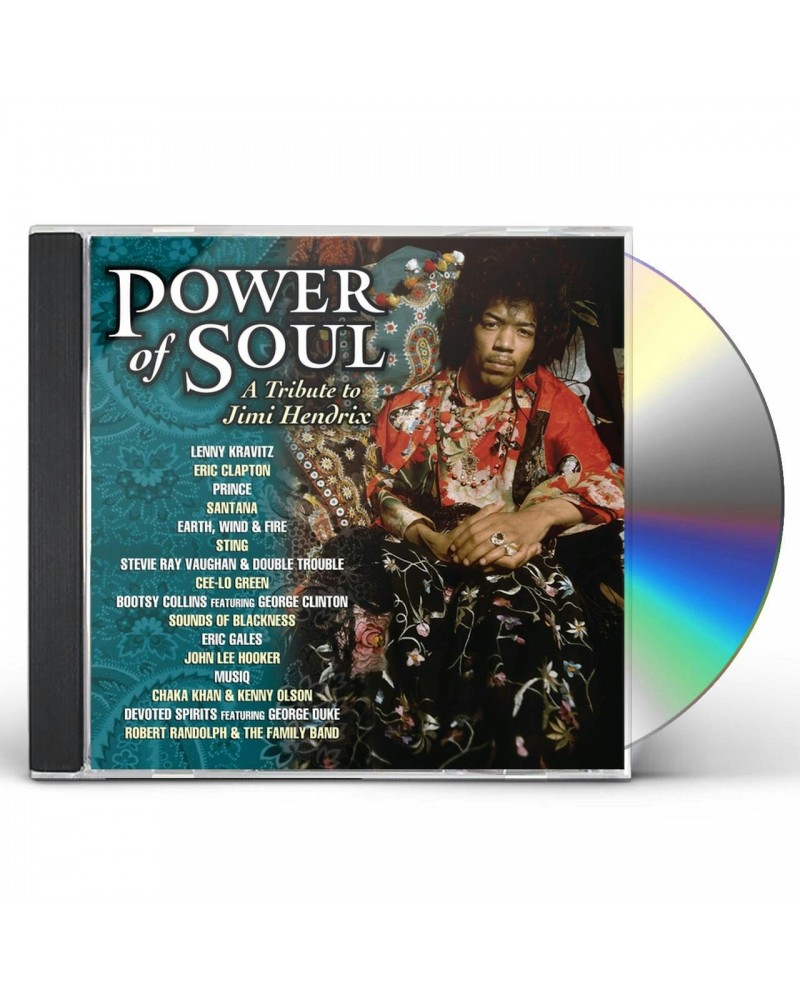 Jimi Hendrix POWER OF SOUL: TRIBUTE TO JIMI HENDRIX CD $4.15 CD