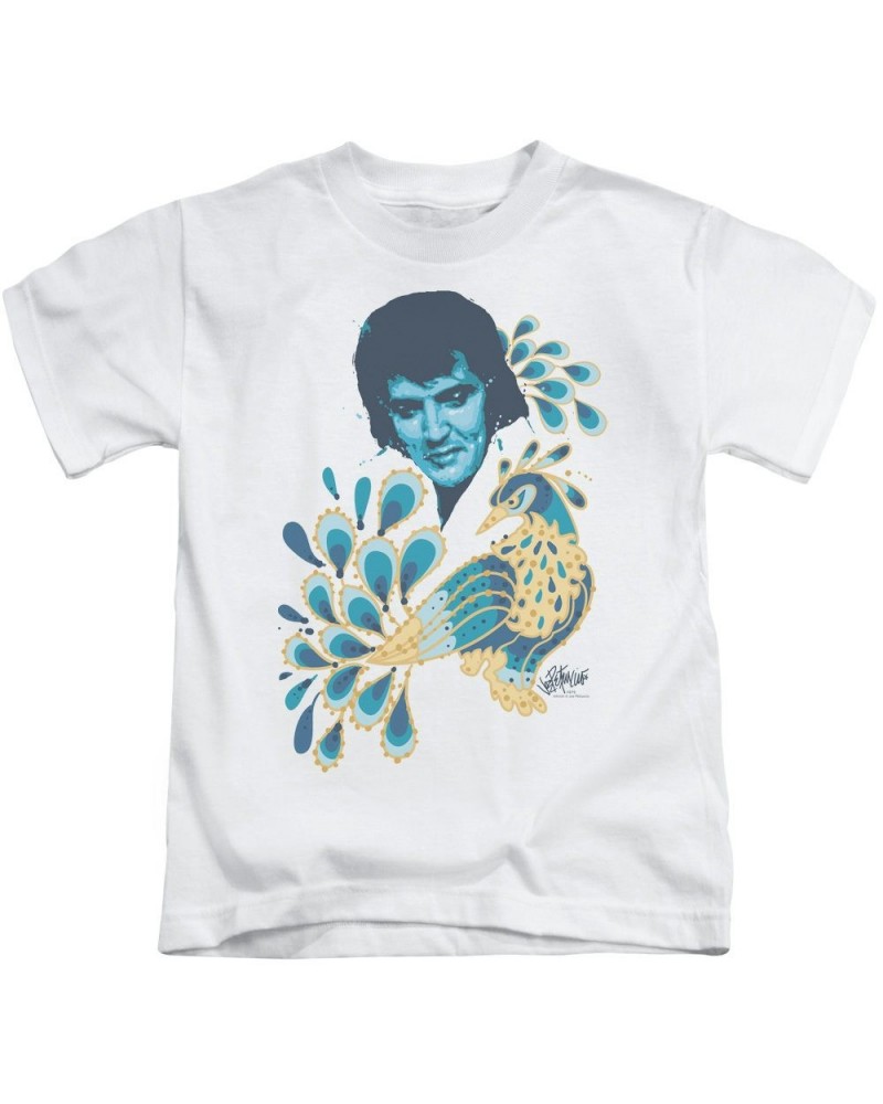 Elvis Presley Kids T Shirt | PEACOCK Kids Tee $4.20 Kids